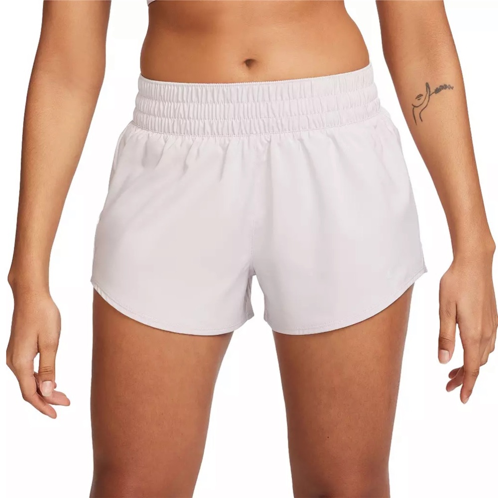 Nike *NWT Women's One Dri-FIT Mid-Rise 3" Brief-Lined Shorts